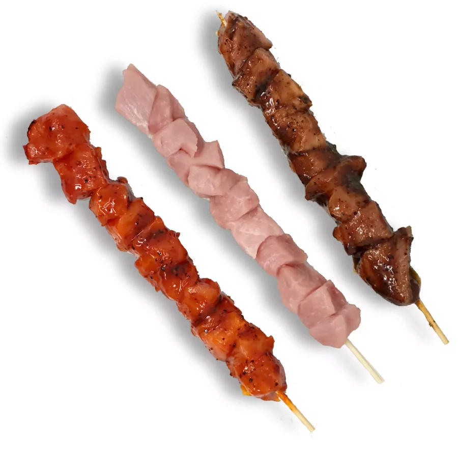 Picture of pork kebabs