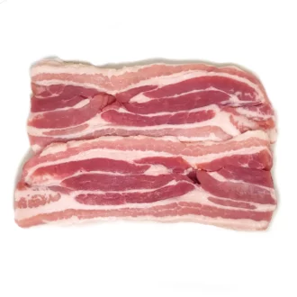 image of Dry Cured Rindless Streaky Bacon - Unsmoked