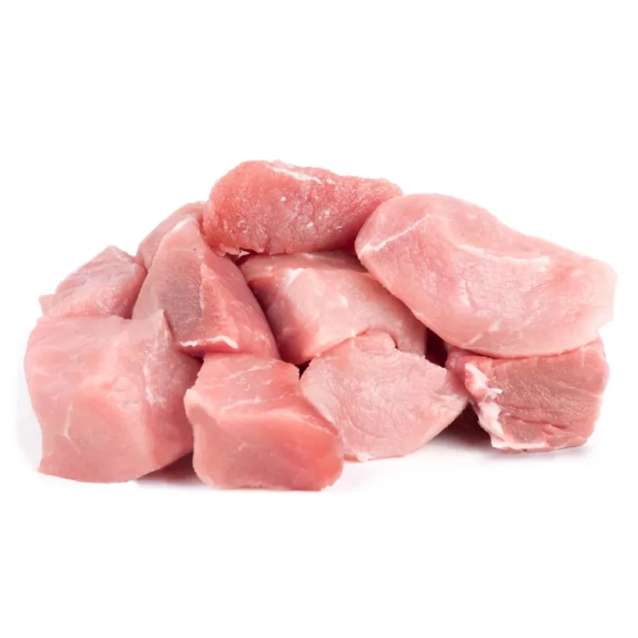 image of diced pork