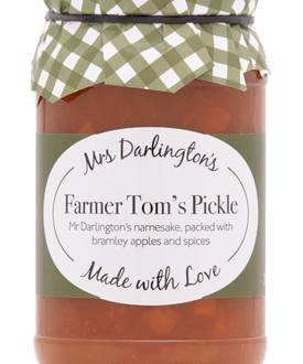 Image of a jar of Farmer Tom's Pickle