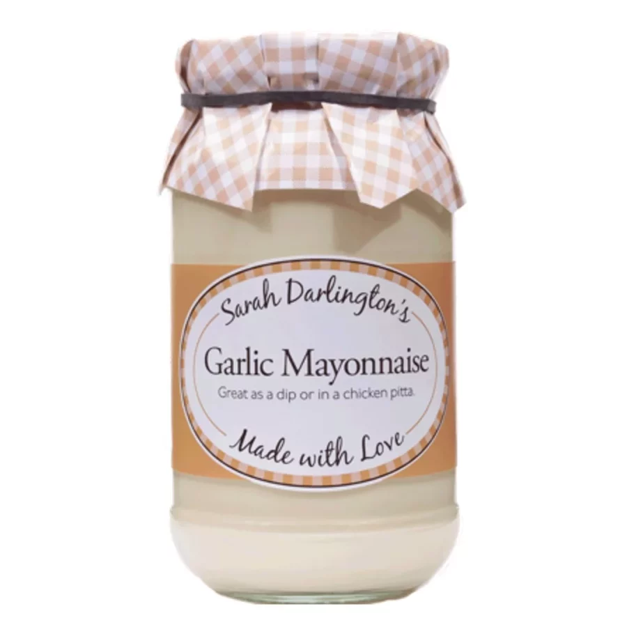 image of a jar Garlic Mayonnaise.
