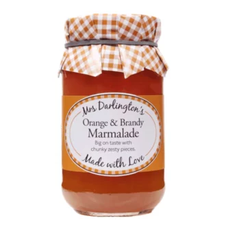 image depicting a jar of orange & brandy marmalade