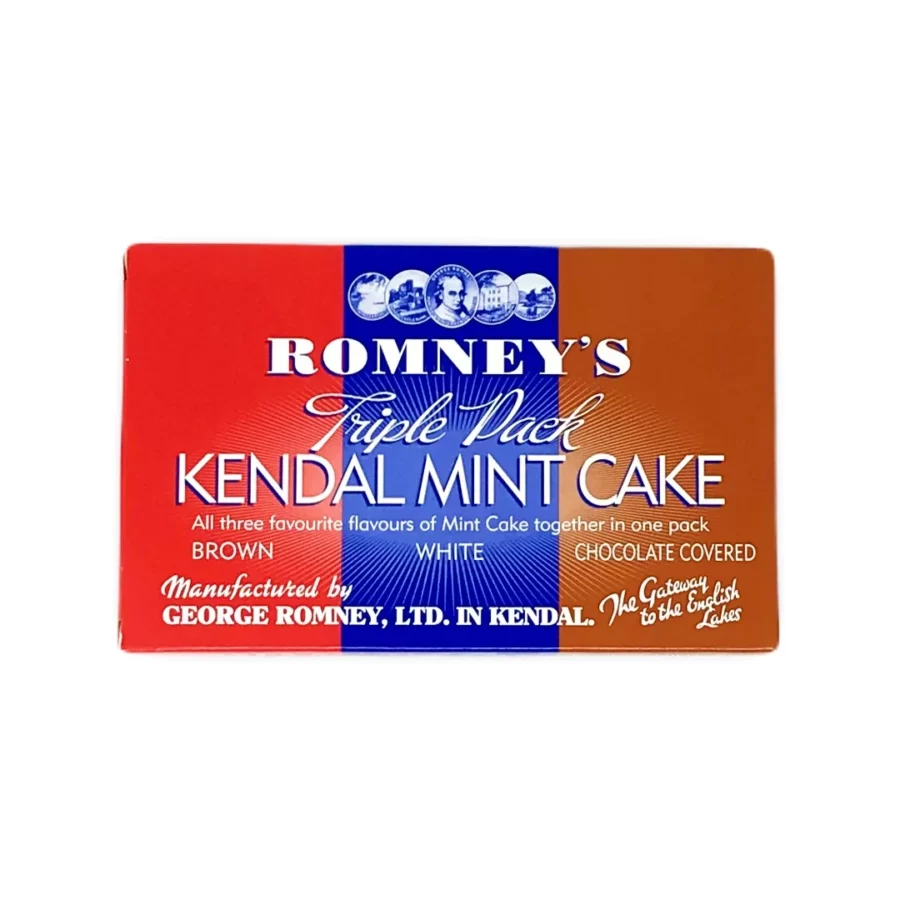 Picture of 3 kendal mint cakes.