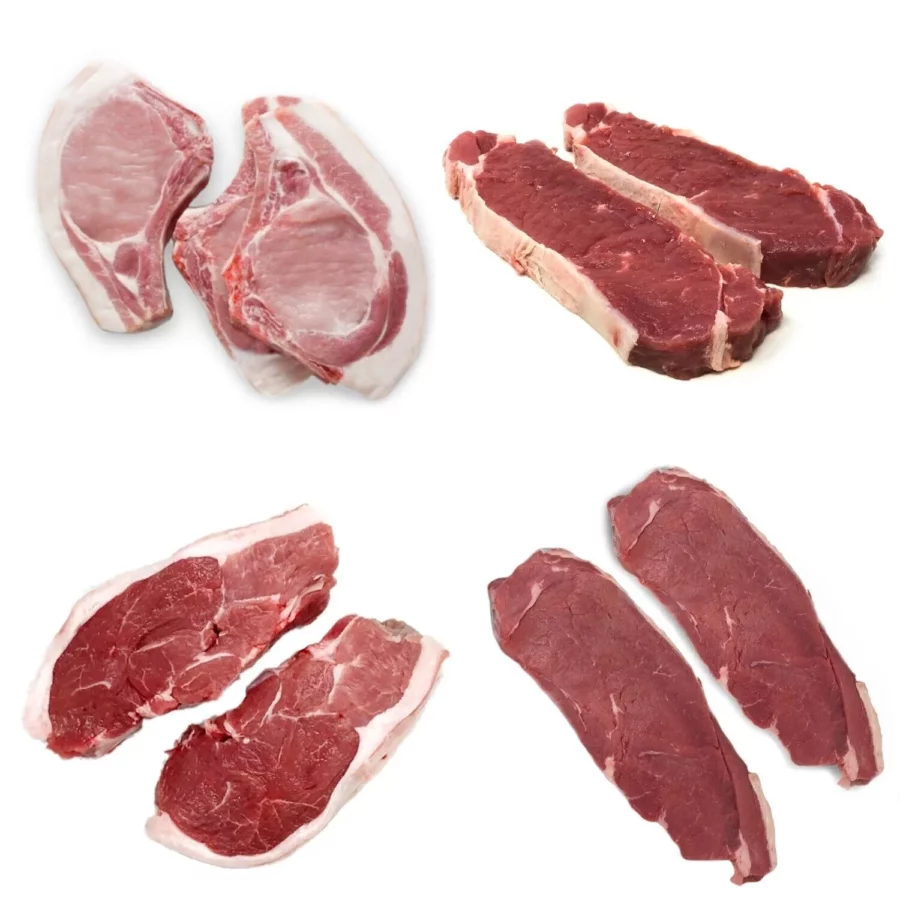 Steaks And Chops Meat Box Countrystyle Meats