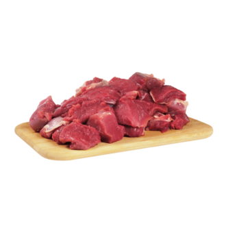 Picture of diced mutton.