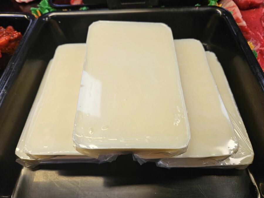 Picture of beef tallow.