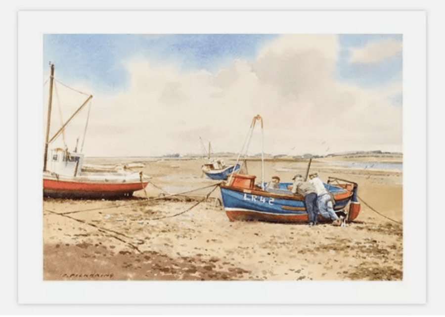 Picture of card depicting Sunderland Point