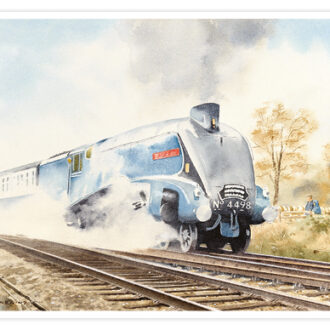 Picture of card depicting the Cumbrian Mountain Pullman