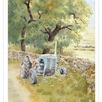 Picture depicting a tractor.