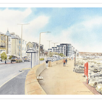 picture of card depicting: Towards Broadway, Morecambe