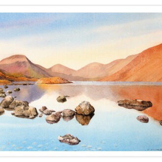 picture of card depicting: Wast Water