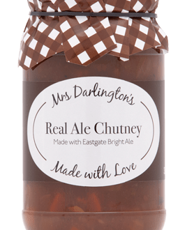 Picture of a jar of real ale chutney