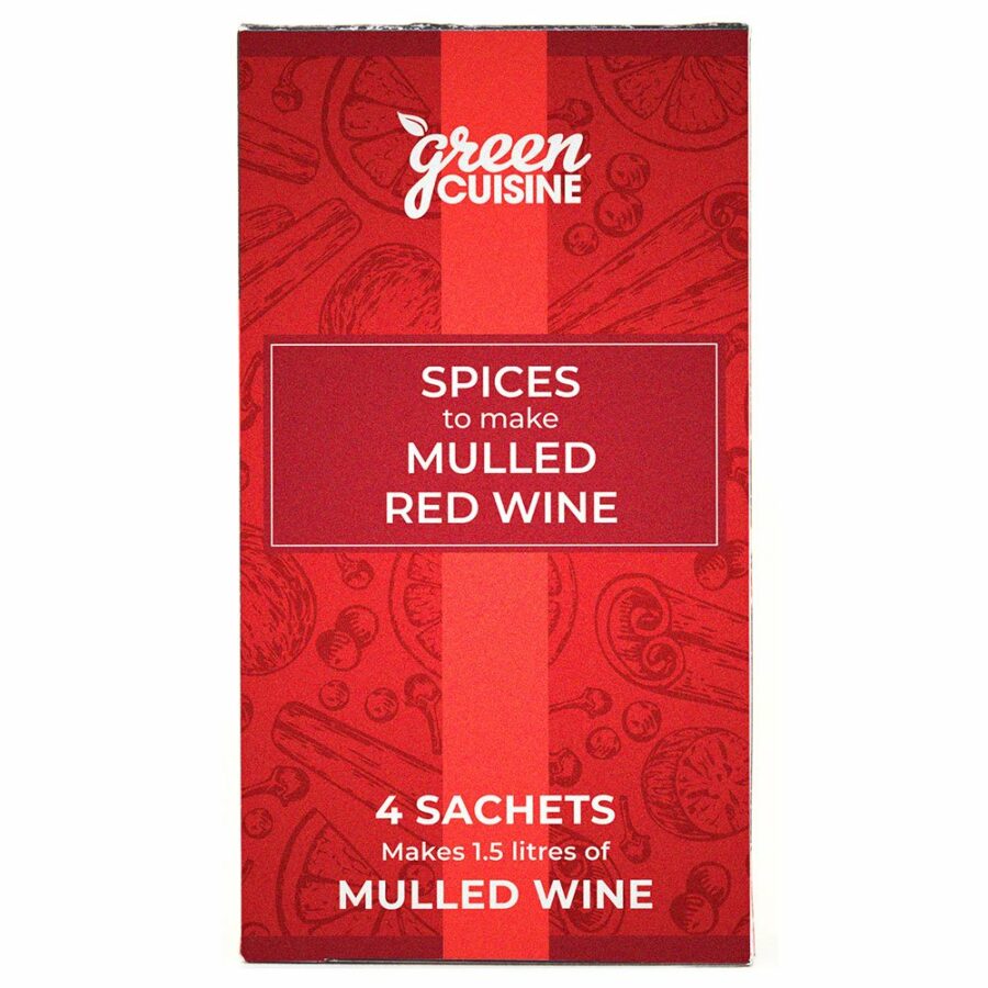 Image of a packet of Spices to make Mulled Red Wine.